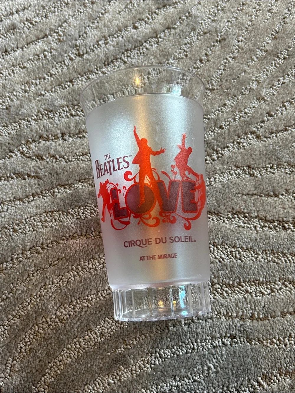 The Beatles LOVE Cirque du Soleil Collectible Cup.